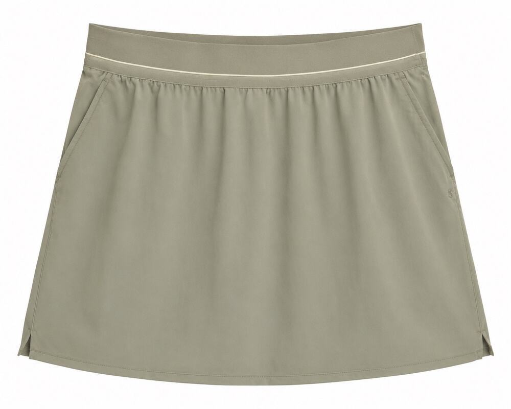 SOYBU Women’s Active Golf Skort Sage Green Skirt with Shorts Size Large Pockets